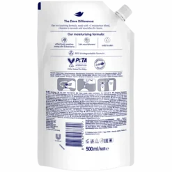Dove Tvål Refill Silk 500 ml