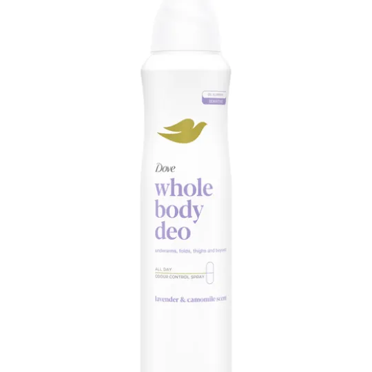 Dove Whole Body Deodorant Lavender & Chamomile Spray 150 ml