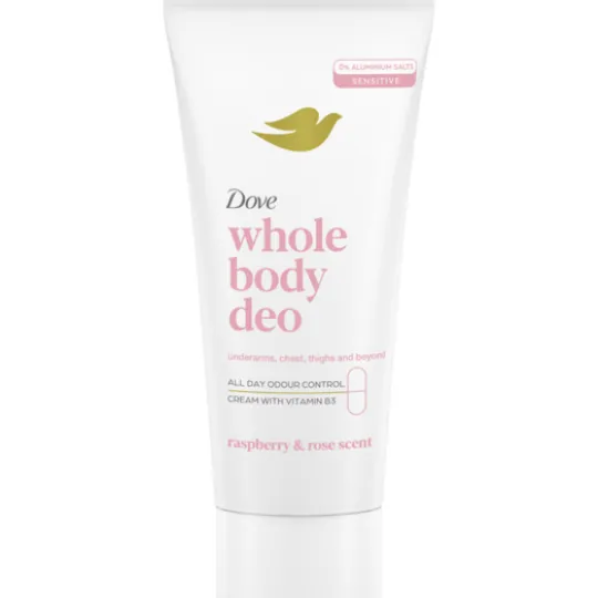 Dove Whole Body Deodorant Raspberry & Rose Cream 75 ml