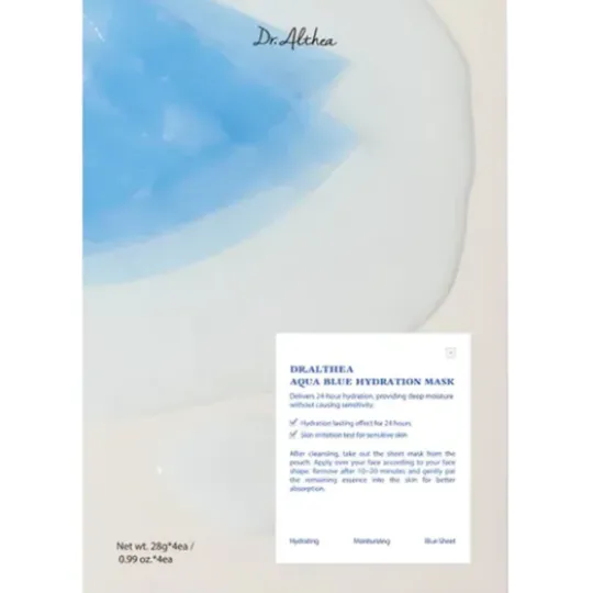 Dr. Althea Aqua Blue Hydration Mask 4 st