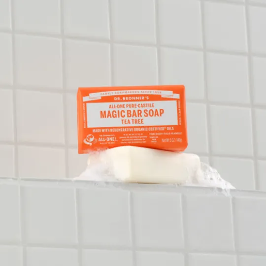 Dr. Bronner's Magic Bar Soap Tea Tree 140 g