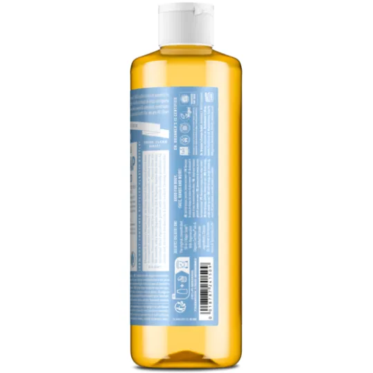 Dr. Bronner's Magic Soap Baby Unscented 475 ml