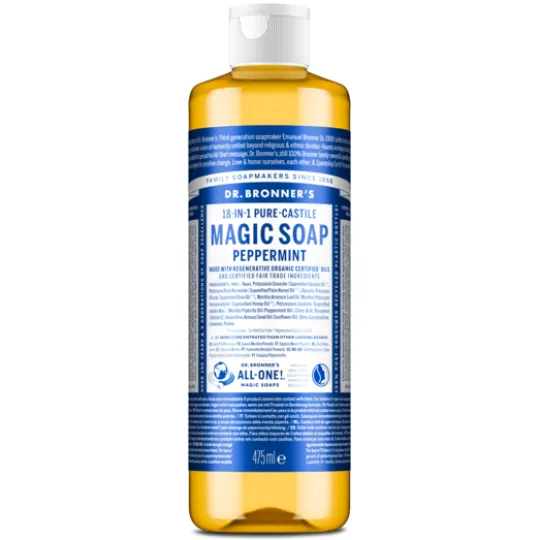 Dr. Bronner's Magic Soap Peppermint 475 ml