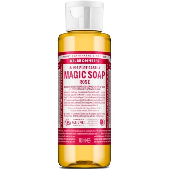 Dr. Bronner's Magic Soap Rose 100 ml