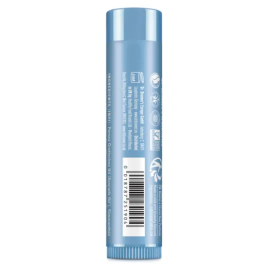Dr. Bronner's Organic Lip Balm Unscented 4 g