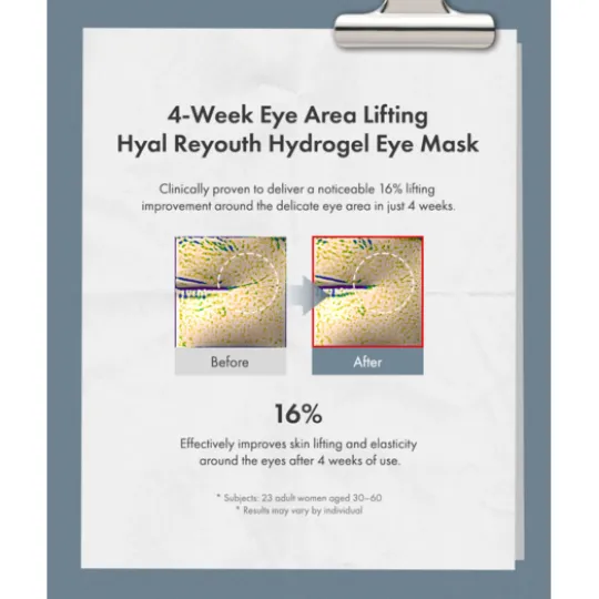 Dr. Ceuracle Hyal Reyouth Hydrogel Eye Mask 60 st