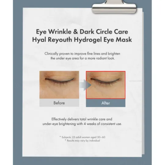 Dr. Ceuracle Hyal Reyouth Hydrogel Eye Mask 60 st