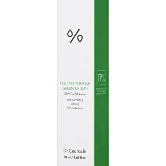 Dr. Ceuracle Tea Tree Purifine Green Up Sun SPF50+ PA++++ 50 ml