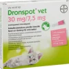 Dronspot Vet 30 mg/7,5 mg Spot-On för Små Katter 2 x 0,35 ml