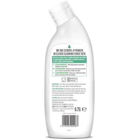 Ecover WC-rengöring Pine & Mint 750 ml