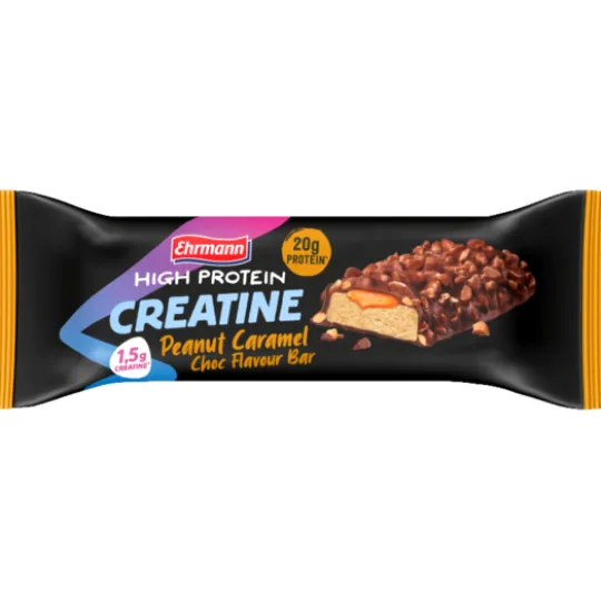 Ehrmann Proteinbar Kreatin Choklad, Karamell och Jordnöt 60 g