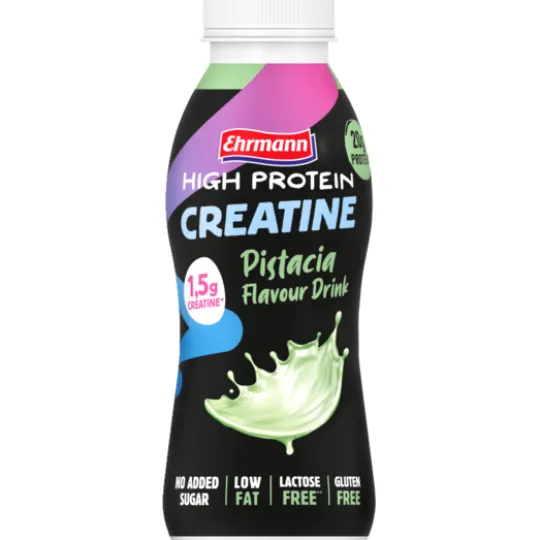 Ehrmann Proteindryck Pistage med Kreatin 330 ml