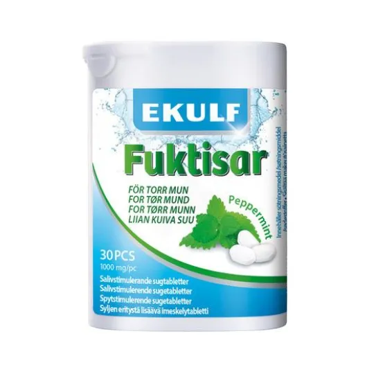 Ekulf Fuktisar Peppermint 30 st