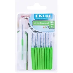 Ekulf Ph Professional Mellanrumsborste 0,8 mm 18-pack