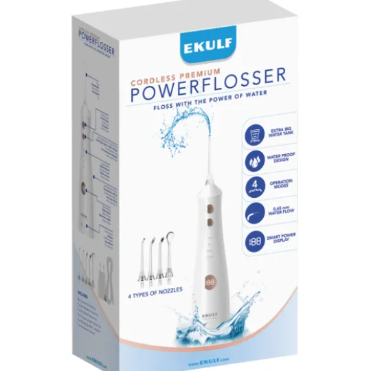 Ekulf PowerFlosser Premium White