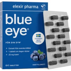 Elexir Pharma Blue Eye 64 tabletter