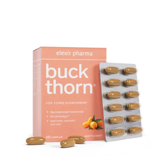 Elexir Pharma Buckthorn 60 kapslar
