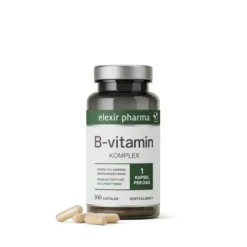Elexir Pharma B-Vitamin Komplex 100 kapslar