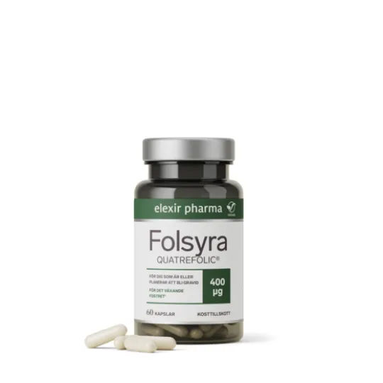 Elexir Pharma Folsyra 60 kapslar