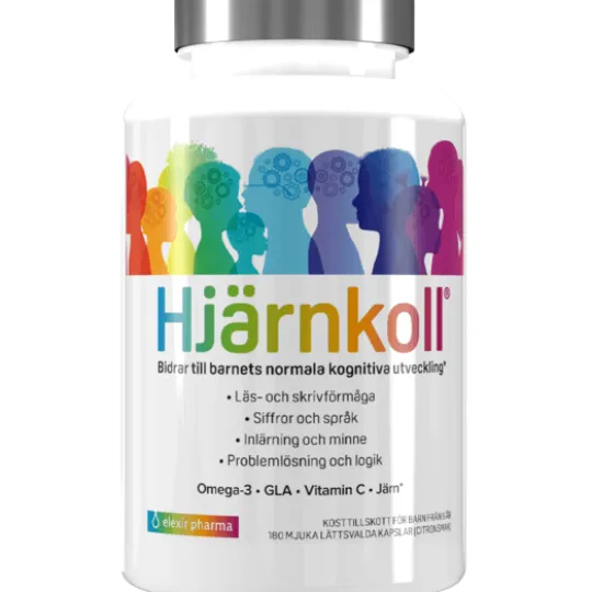 Elexir Pharma Hjärnkoll 180 kapslar