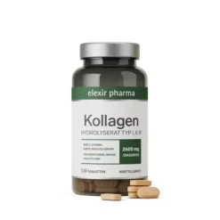 Elexir Pharma Kollagen Hydrolyserat 120 tabletter