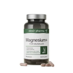 Elexir Pharma Magnesium+ För muskler 90 kapslar