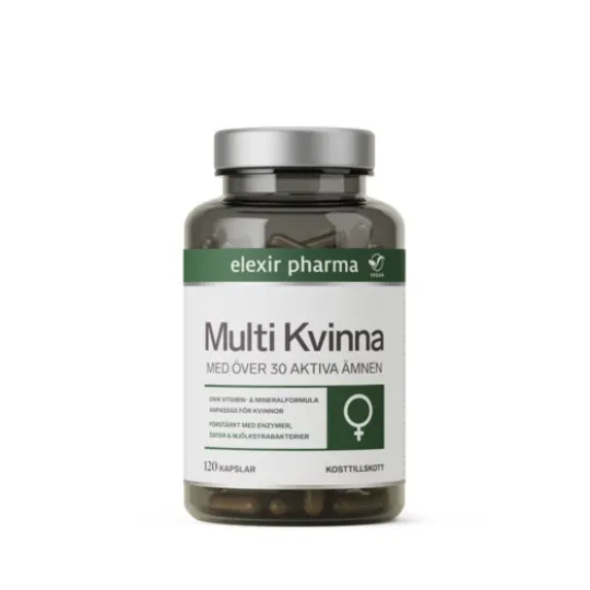 Elexir Pharma Multi Kvinna 120 kapslar
