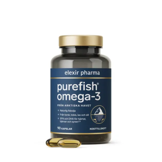 Elexir Pharma Purefish 180 kapslar