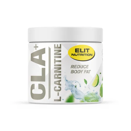 Elit Nutrition CLA + L-Carnitine Fettförbränningspulver Citrus 180 g
