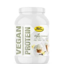 Elit Nutrition Vegan Protein Laktosfri Proteinpulver Vanilj 750 g