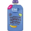 Ella's Kitchen EKO Blåbär, Äpple, Banan, Vanilj Pure 120 g