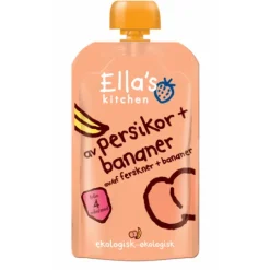 Ella's Kitchen Puré Persika Banan 120 g