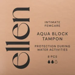 Ellen Aqua Block Tampon 8 st