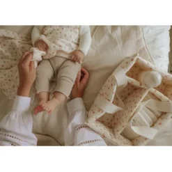 Elodie Bamboo Muslin filt Petit River Rose