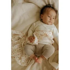 Elodie Bamboo Muslin filt Petit River Rose