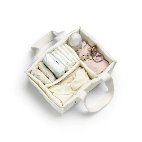 Elodie Diaper Caddy Creamy White
