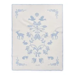 Elodie Jacquard Filt Blueberry Blue