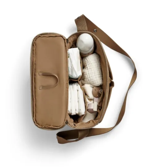 Elodie Organizer Half Moon Caramel Brown