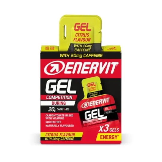 Enervit E.Sport Gel Competition Citrus 25 ml 3-pack