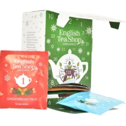 English Tea Shop Adventskalender Ask Vit EKO 25 tepåsar