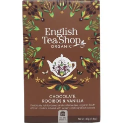 English Tea Shop Choklad, Rooibos & Vanilj 40 g