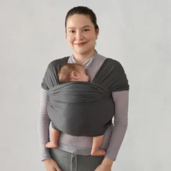 Ergobaby Aura Bärsjal Trikå Soft Black
