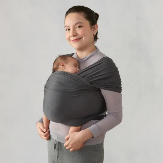 Ergobaby Aura Bärsjal Trikå Soft Black