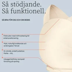 Ergobaby Aura Bärsjal Trikå Soft Black