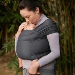 Ergobaby Aura Bärsjal Trikå Soft Black