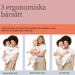 Ergobaby Lift Höftsits Onyx Black