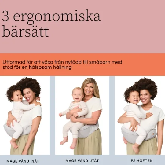 Ergobaby Lift Höftsits Onyx Black