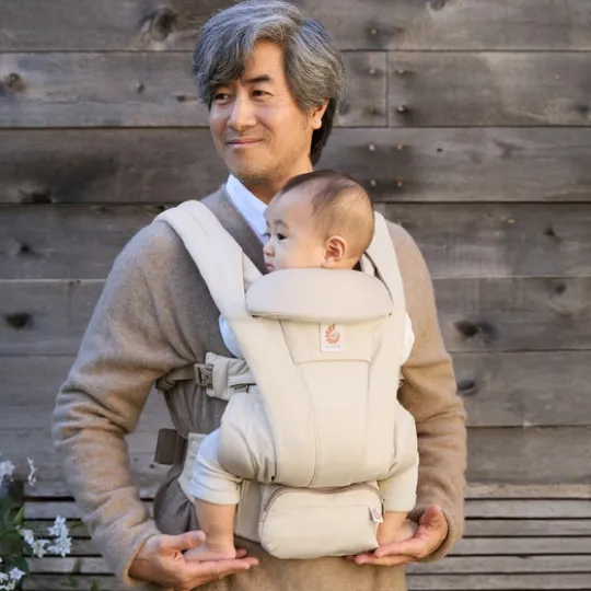Ergobaby Omni Deluxe Cotton Bärsele Natural Beige