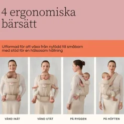 Ergobaby Omni Deluxe Cotton Bärsele Midnight Blue