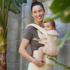 Ergobaby Omni Deluxe Mesh Bärsele Natural Beige